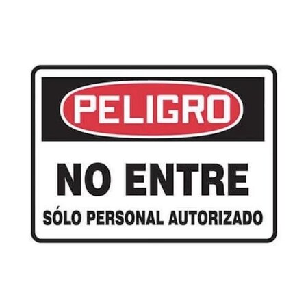 Accuform Danger Sign, SHMADM157VP SHMADM157VP
